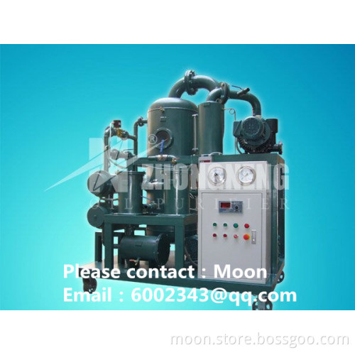 Online Transformer Oil filtration Plant,Vacuum Transformer Oil Dehydration Plant